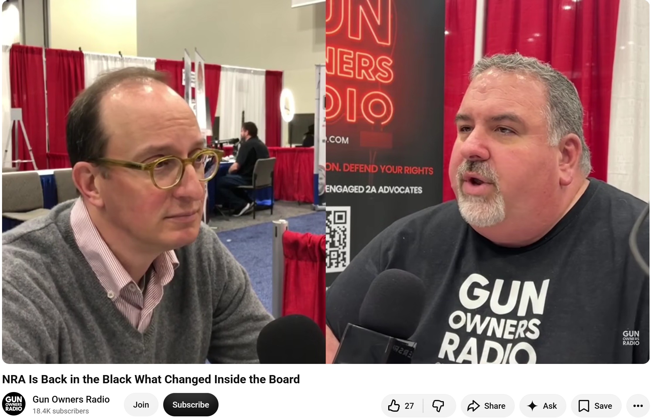 Gun Owners Radio interview