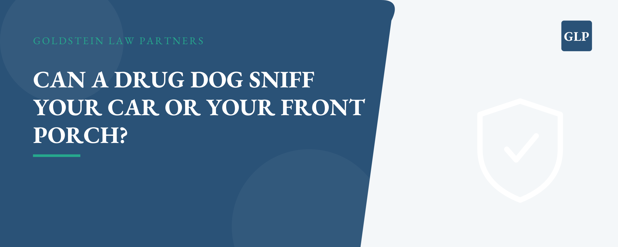 Drug Dog Sniffs
